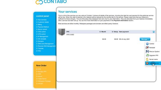 Contabo Tutorial - Contabo Dashboard Overview - Contabo VPS Tutorial смотреть онлайн