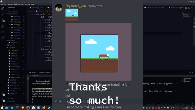 How I Made a Multiplayer Game in Pygame смотреть онлайн