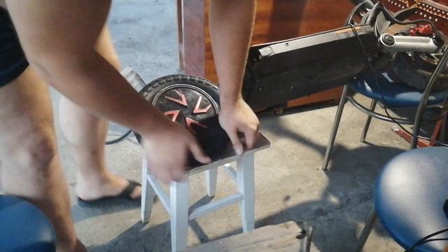 Монтаж покрышки Innova от Nine Bot Mini Pro 90/65-6.5 на Kugoo G-Booster