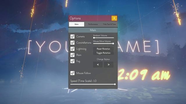 Unity/Wallpaper Engine - Interactive 3D Shooting Stars & Ocean (Live Wallpaper) смотреть онлайн