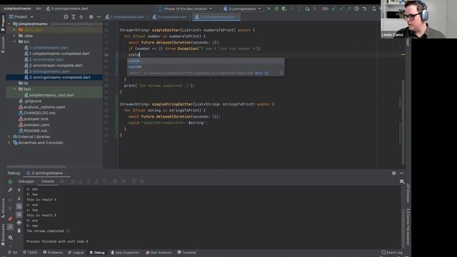 Understanding Flutter streams смотреть онлайн