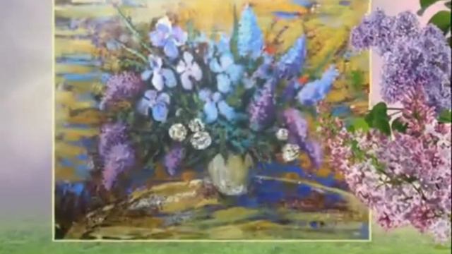 Сирень. Картины Ирины Ныш. смотреть онлайн