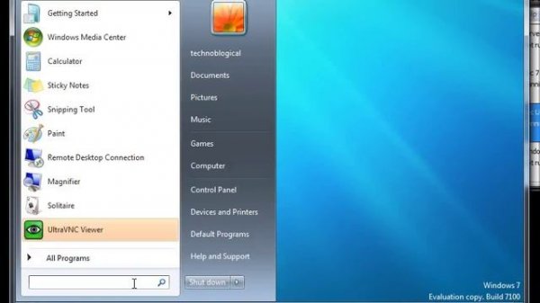 Remote Desktop Access with UltraVNC