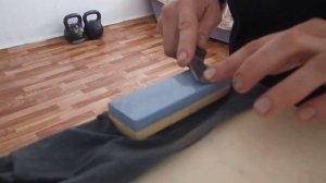 Заточка на японском  водном камне  Suehiro 1000-3000