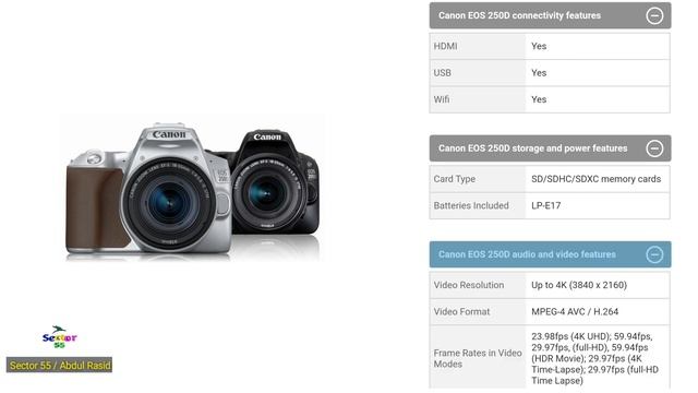Canon EOS 200D vs Cannon EOS 250D|Canon Rebel SL3 vs Rebel SL2 смотреть онлайн