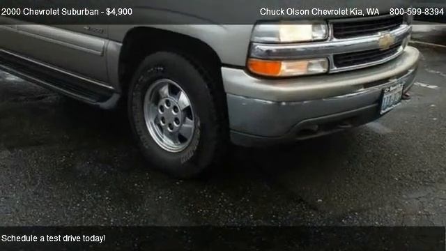 2000 Chevrolet Suburban K1500 4WD - for sale in Shoreline, WA 98133 смотреть онлайн