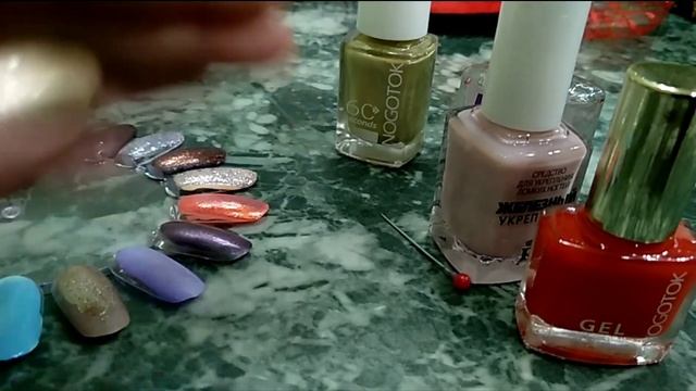 КРасивый дизайн ногтей за 5 минут ДЛЯ КРИВОРУЧЕК?Чем заменить инструмент дотс? смотреть онлайн