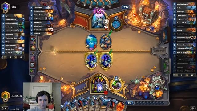 Hoarding Dragon Treachery Combo! Clockwork OTK! [Hearthstone Game of the Day] смотреть онлайн