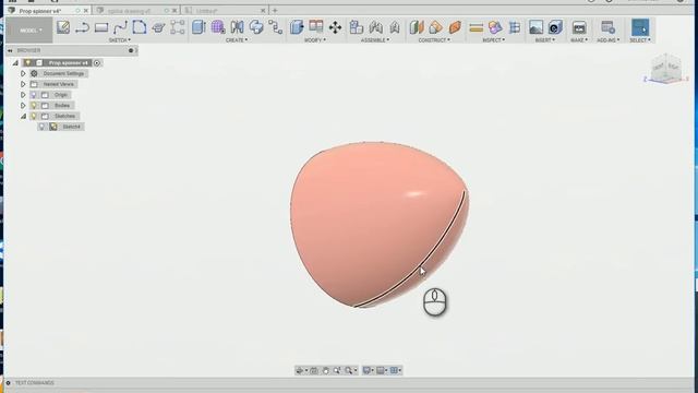Указание размеров сплайна на чертеже во Fusion 360 - Выпуск #076 смотреть онлайн