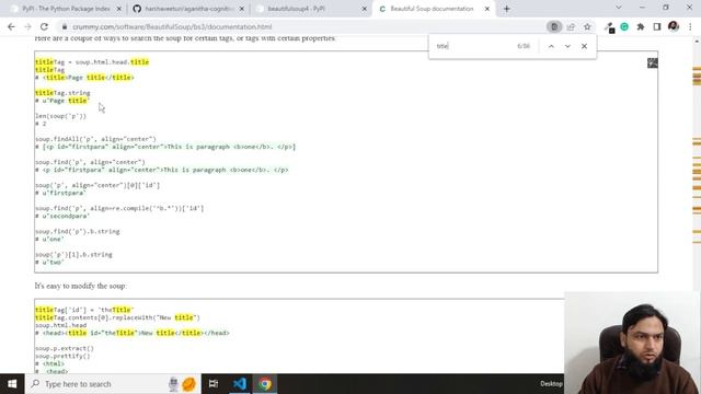 Parse URL and Data Scraping | Python Programming | Class 27 смотреть онлайн
