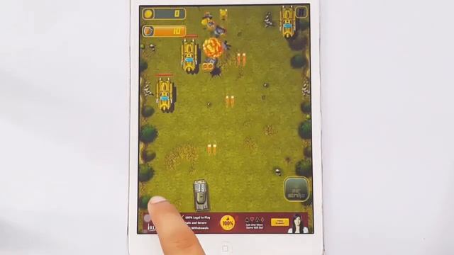 Tanks vs Aliens Gameplay iOS & Android iPhone & iPad HD смотреть онлайн