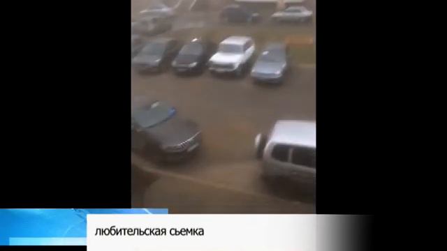 Ураганный ветер нанес немалый урон городу Нефтекамск смотреть онлайн