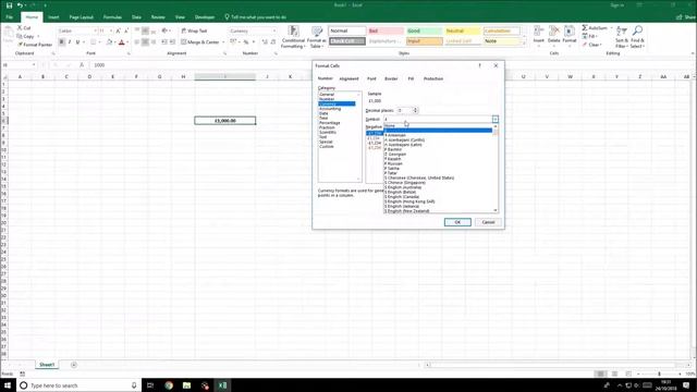 How To Format Currency in Microsoft Excel and Make Negative Values Red смотреть онлайн