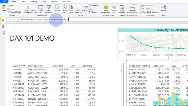 Using DAX Measures that calculate by row rather than a summary, in Microsoft Power BI смотреть онлайн