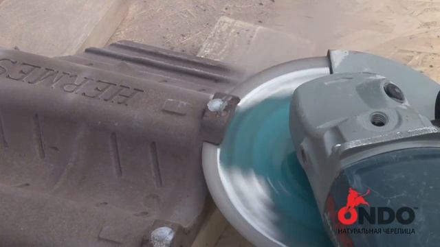 Укладка натуральной черепицы ONDO в ендове смотреть онлайн