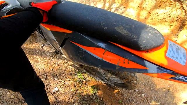 LETS BREAK THAT NEW 2021 KTM 500 EXF IN WITH THE HONDA CRF 250 RALLY смотреть онлайн