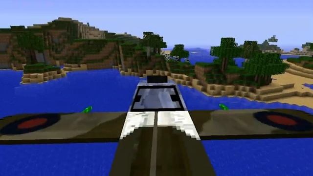 Planes in Minecraft [MOD] смотреть онлайн