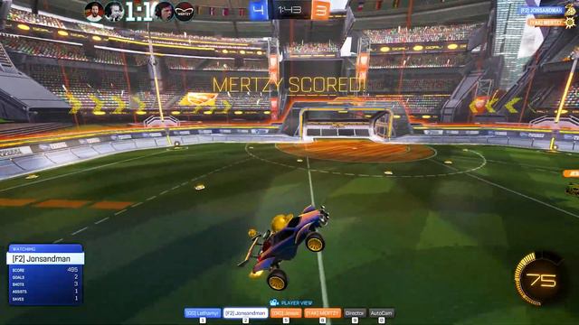 Manscaped 10K | ep.3 | Jonsandman & Lethamyr vs Jessie & Mertzy | Rocket League 2v2 Tournament смотреть онлайн