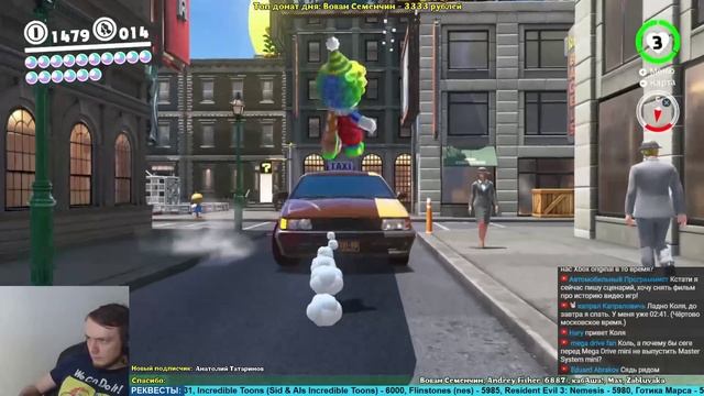 Super Mario Odyssey ч.9 - Игры по реквесту смотреть онлайн