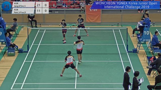 WD U15 R64 #8| (KOR) Jang.E/Seo.S vs (KOR) Park.S/Yoo.D[WONCHEON YONEX Korea Junior Open Internatio смотреть онлайн
