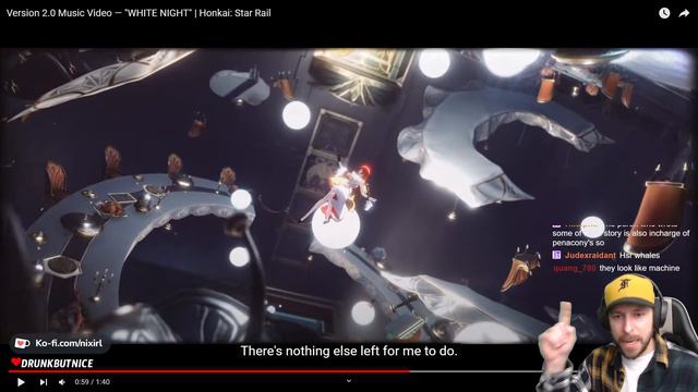 Penacony Anime OP is Incredible! Full Breakdown of HSR 2.0 Music Video "WHITE NIGHT" | nixirl React смотреть онлайн