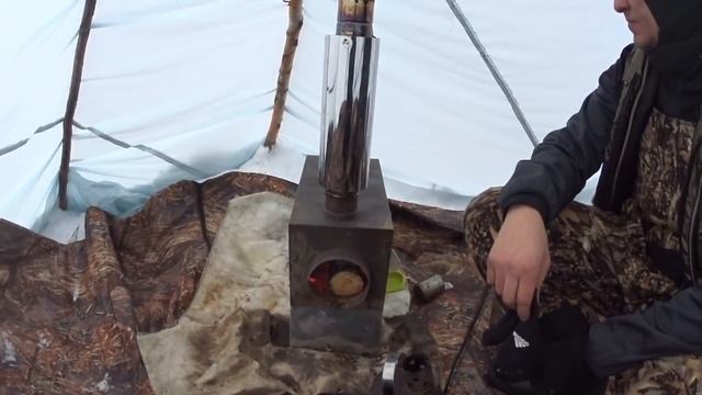 Типи, вигвам с печкой вместо палатки УП-2 смотреть онлайн