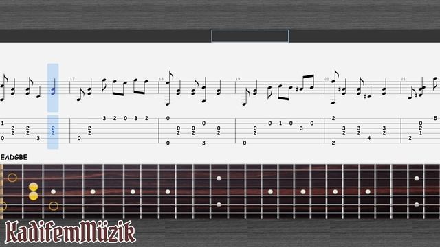 Bozhya Korovka-Sirenevyiy Tuman Easy Fingerstyle Guitar Tutorial Tabs смотреть онлайн