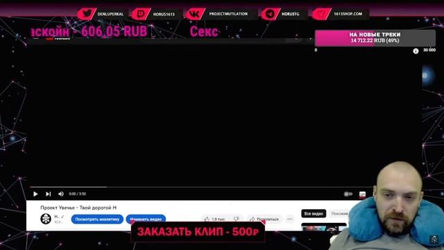 Horus Stream. «Твой дорогой H.». История написания песни (04.11.22) смотреть онлайн