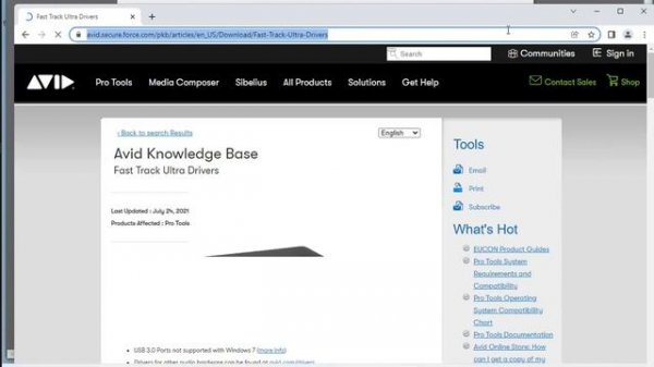 Download M-Audio Fast Track Ultra - USB 2.0 Recording Interface Driver for Windows