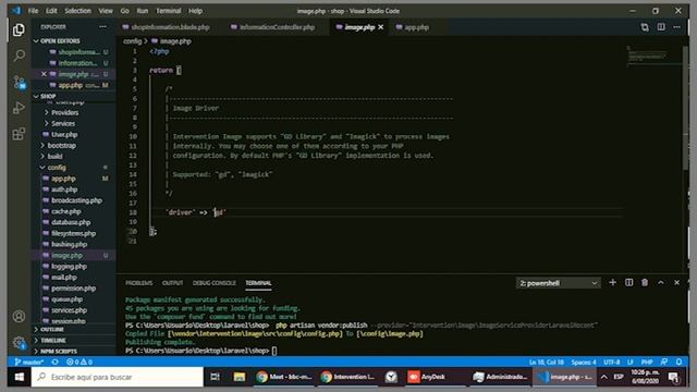 4 Clase del Curso de Laravel Ecommerce y el template CoreUI Laravel | Intervention Image. смотреть онлайн