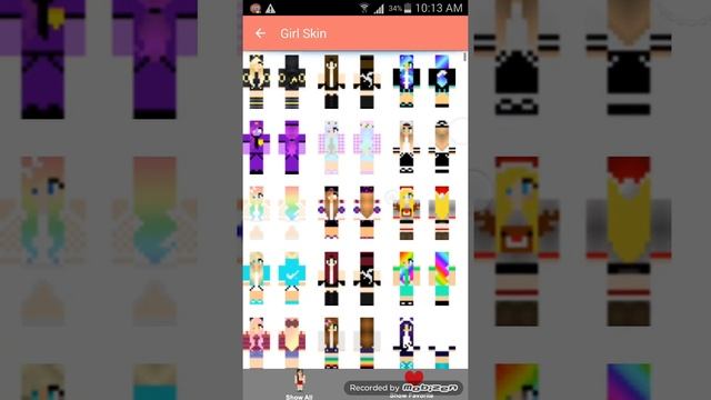 Как установить ДЕВЧАЧИЙ скин на майнкрафт pocket i смотреть онлайн