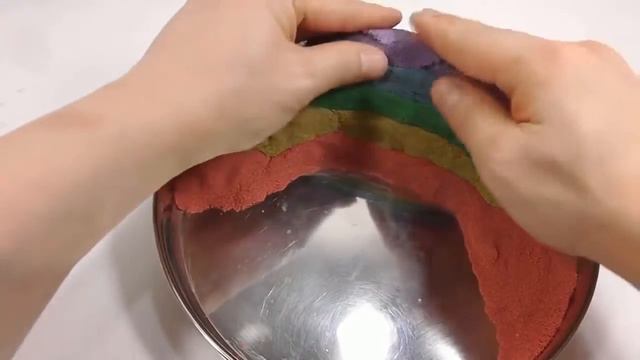 Пляж из кинетического песка смотреть онлайн