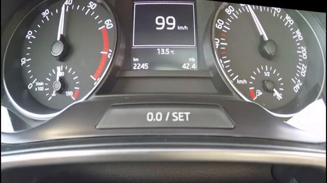 Skoda Fabia 1.2 TSi 90 HP 0-100 km/h acceleration смотреть онлайн