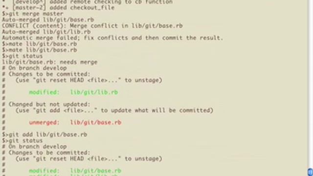 06 Branching and Merging смотреть онлайн