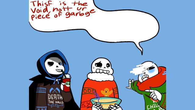 Christmas Party AU Part 15 (The One Where Drunk Geno Loses His Shit Again) (Undertale Comic Dub) смотреть онлайн