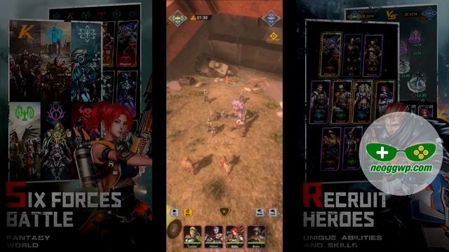 2045: Wasteland Rebuild (CBT) (Android APK) - Idle RPG Gameplay Chapter 1-2 смотреть онлайн