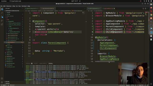 Angular 17 Eğitimi #10 - Input/Output Communication | Parent to Child/Child to Parent Communication смотреть онлайн