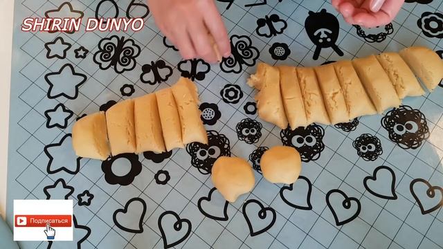 Печенье без яиц, самые легкие печеньки/Yumshoqqina mazali pechene. смотреть онлайн