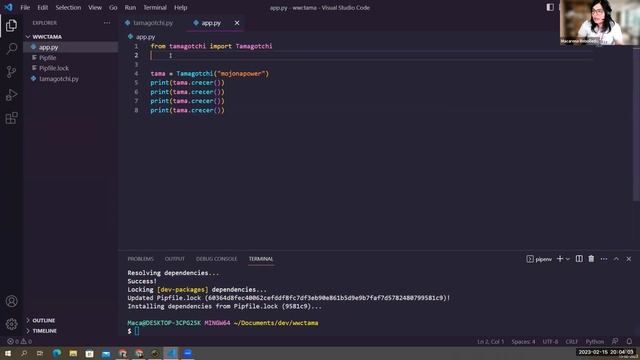 Tamagotchi con Python - Flask смотреть онлайн