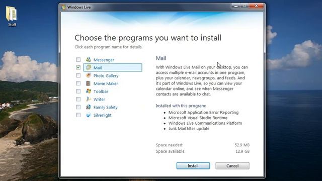 Episode 001 - Windows Live Mail смотреть онлайн