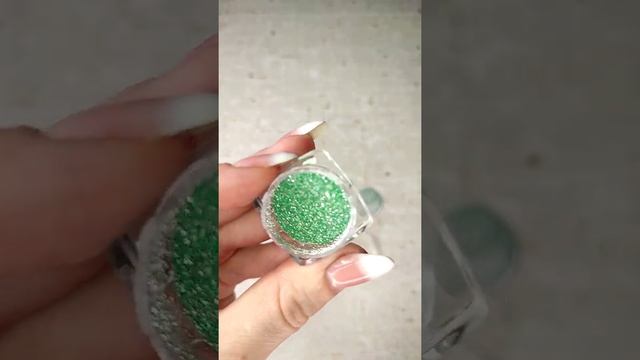 2022 светоотражающие блестки#маникюр #блестки