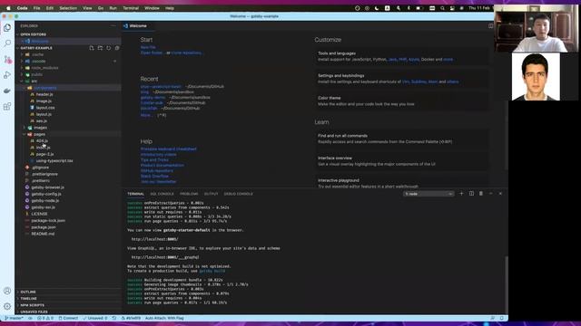 Введение в Gatsby.js //Эржан Торокулов - Principal Engineer смотреть онлайн