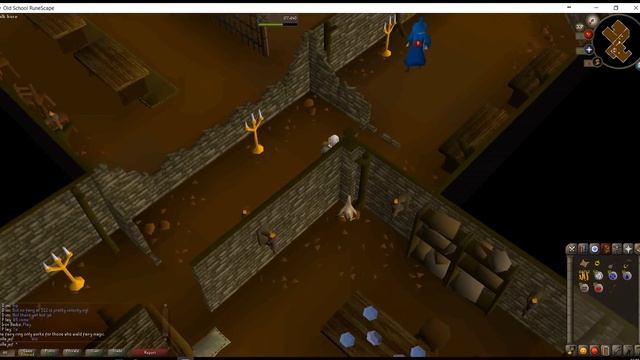 Probably filled with wizards socks Clue Scroll OldSchool Runescape [OSRS] смотреть онлайн