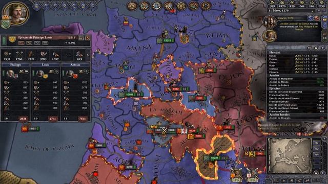 Crusader Kings II Sunset Invasion en español Episodio 10: "¿El inicio del fin?" смотреть онлайн