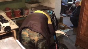 Как снять мотор с питбайка за 20 секунд