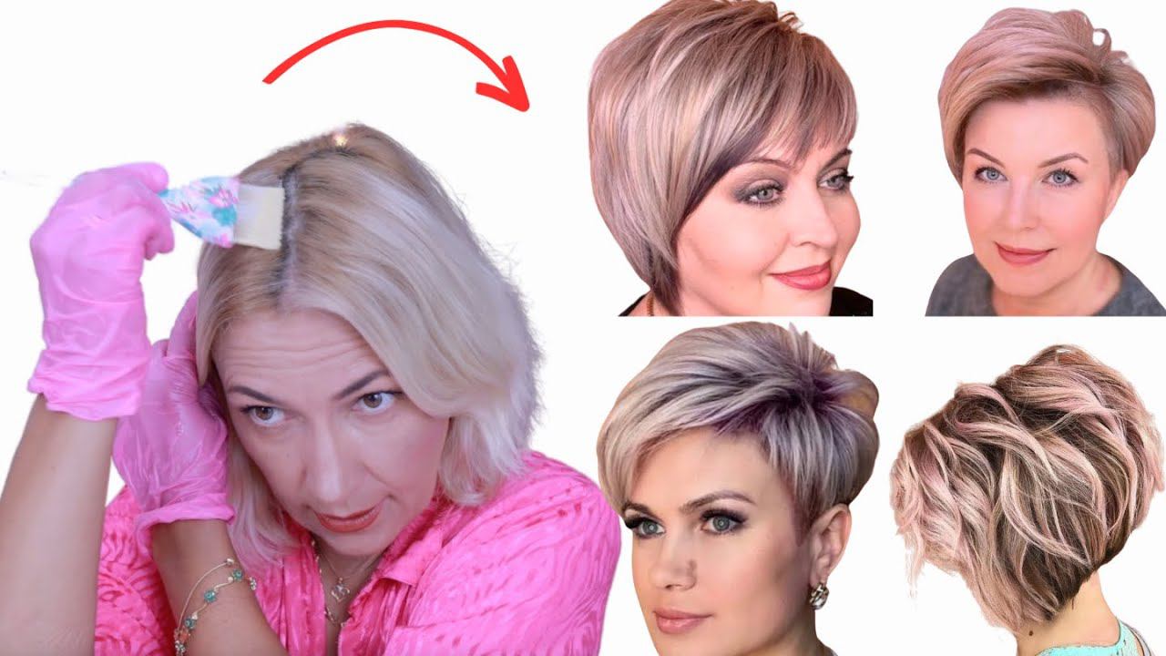 Тренд Окрашивание волос Делаю себе Пудровый цвет волос смотреть онлайн