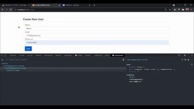 CRUD using InertiaJS and ReactJS in laravel смотреть онлайн