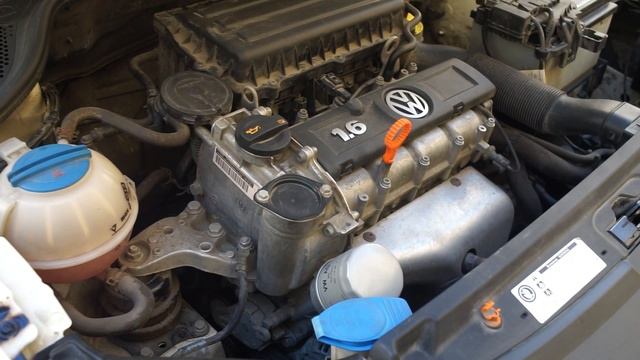 Работа двигателя VW Polo Sedan Вибрация и Тряска 3