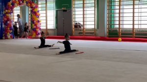 ОФП по художественной гимнастике Ева 4 года