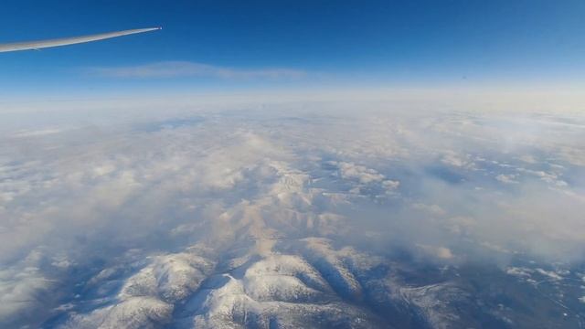 Boeing 777-300ER а/к Аэрофлот. Рейс Владивосток - Москва